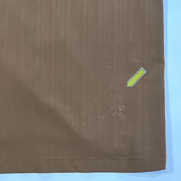 Stacy Adams Men’s XL Brown Knit Button Up Shirt - Picture 5 of 8